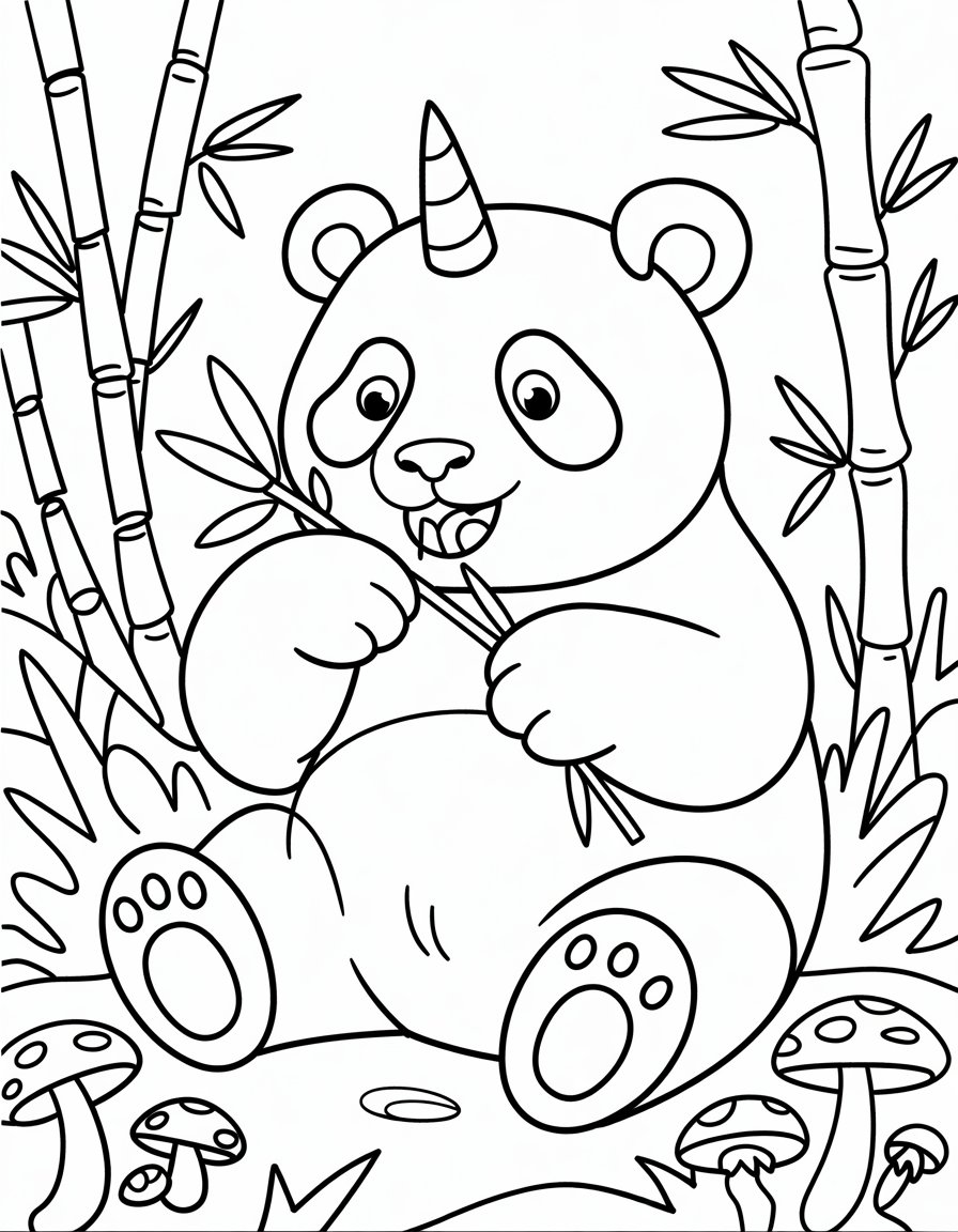 Unicorn Panda